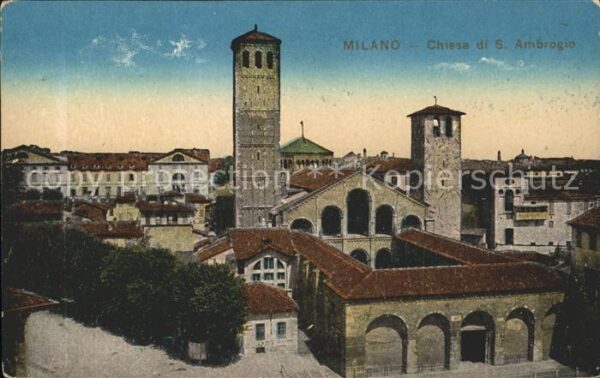 Milano Chiesa di S. Ambrogio