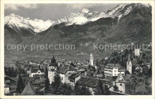Merano Meran Panorama Meran