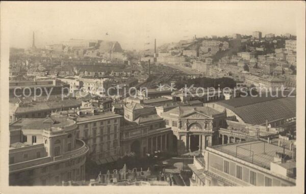 Genova Genua Liguria Panorama da S. Brigida