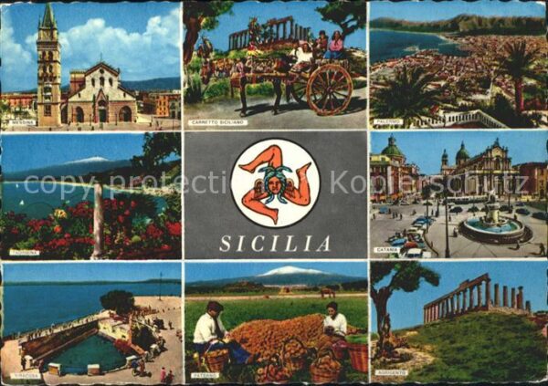 Sicilia Palermo: Messina Taormina, Carretto sic