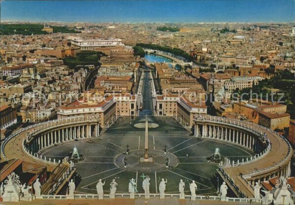 Rom Roma Panorama dalla Cupola di S. Pietro