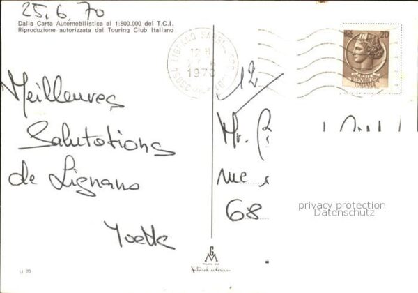 Lignano Dalla carta automobilistica – Bild 2