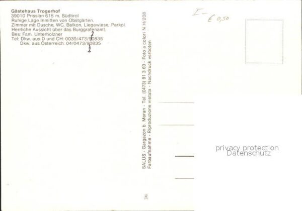 Prissian Prissiano Gasthaus Trogerhof – Bild 2