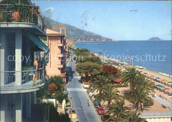 ALASSIO Savona Liguria IT Promenade