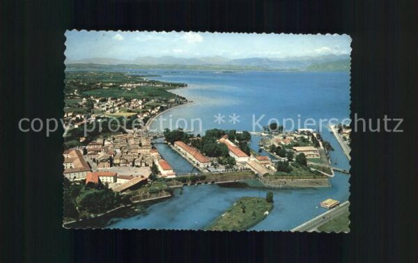 Lago di Garda Gardasee Fliegeraufnahme