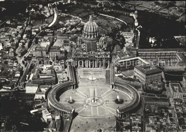Rom Roma St. Peters Platz und Basilika