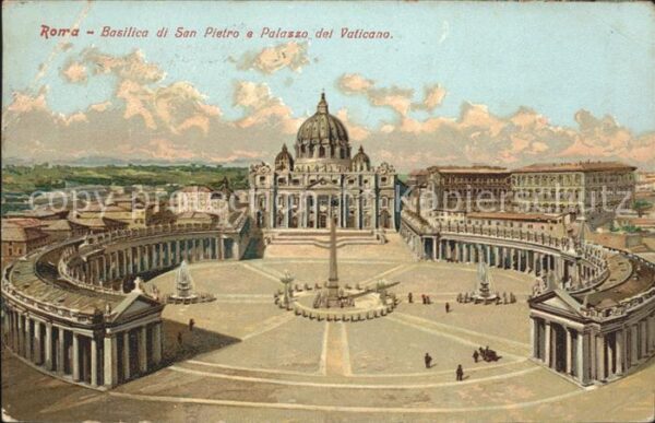 Rom Roma Basilica di San Pietro e Palazzo del Va