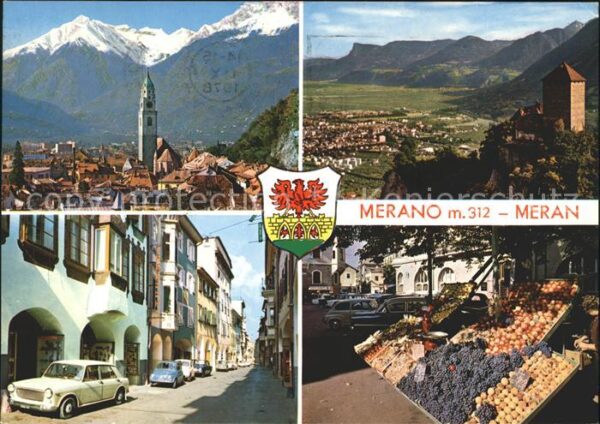 Meran Merano Markt Turm Landschaft