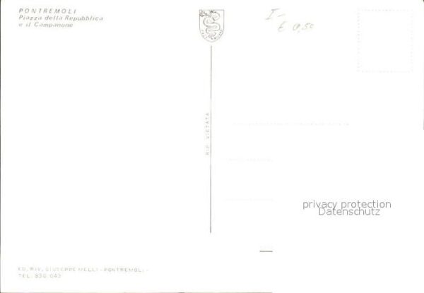 Pontremoli Piazza della Repubblica e il Campanone – Bild 2