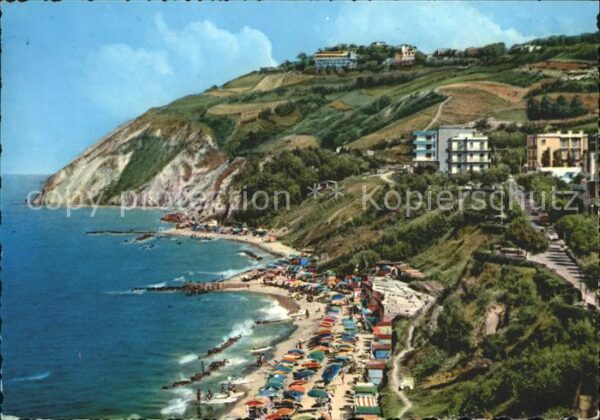 Gabicce Mare Strand Berge spiaggia montagne
