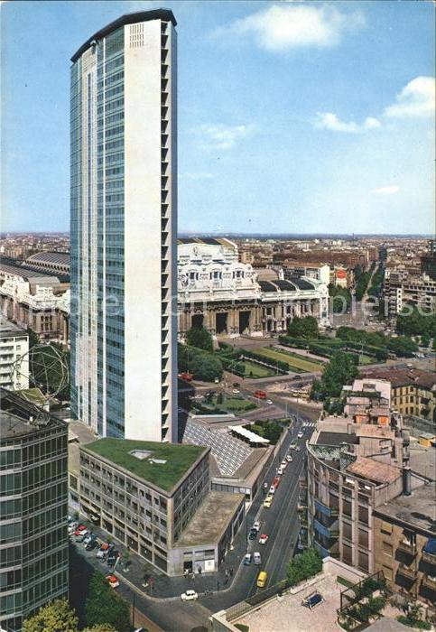 Milano Grattacielo Pirelli Stazione Centrale W