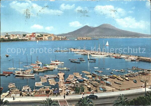 Napoli Neapel Mergellina Hafen