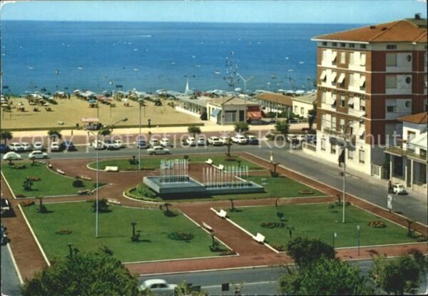 Camaiore Lido Strand Piazza Matteotti Platz M.