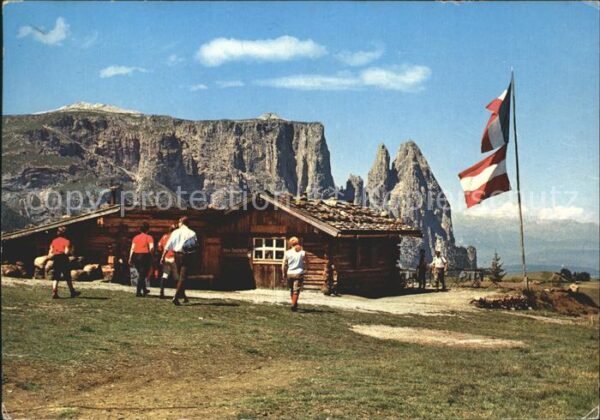 Dolomiten Alpe di Siusi lo Sciliar Seiseralm der