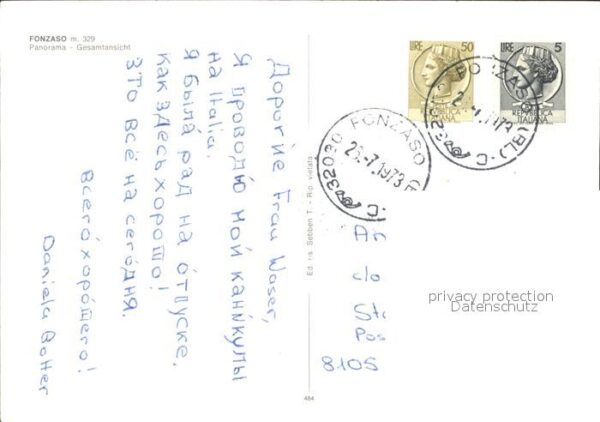 Fonzaso Fliegeraufnahme – Bild 2