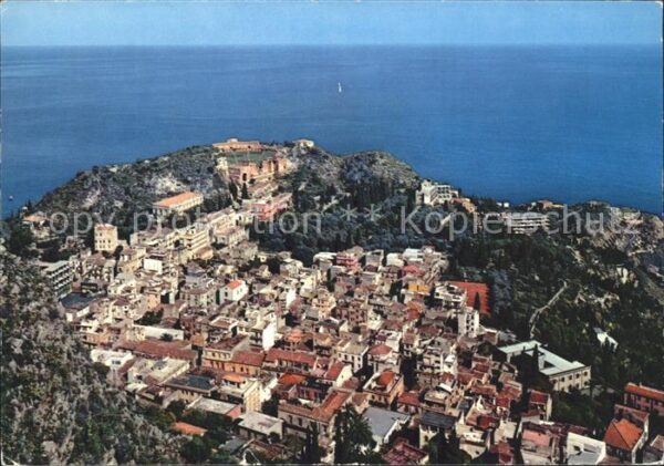 Taormina Sizilien Fliegeraufnahme