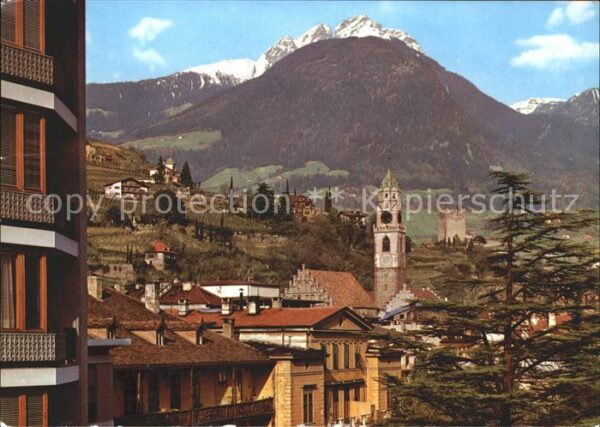 Merano Meran Pfarrkirche Pulverturm Ifinger