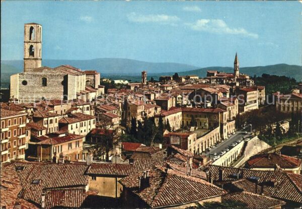 Perugia Häuseransicht