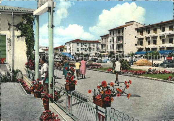 Camaiore Lido di Camaiore Meerpromenade Gärten