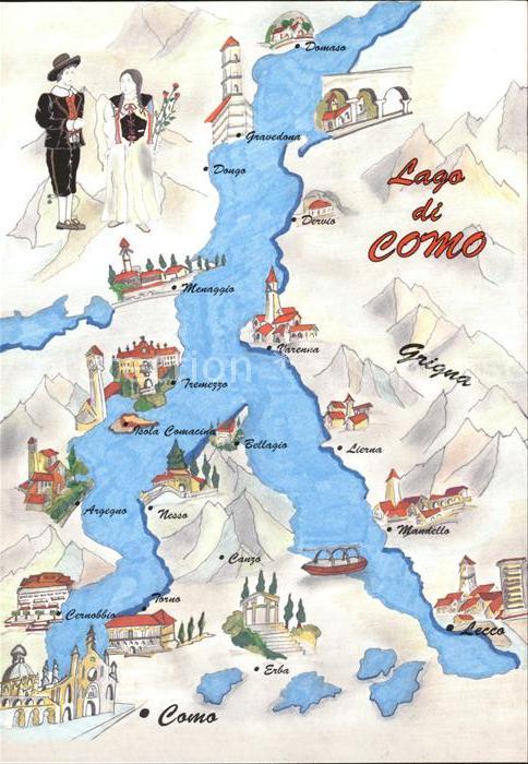 Lago di Como lungolago