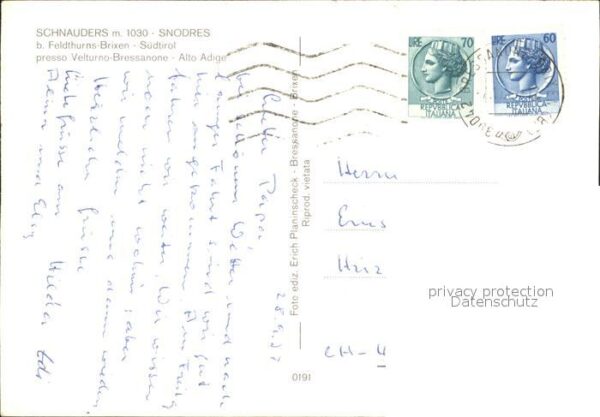 Schnauders Feldthurns Berge Landschaft – Bild 2