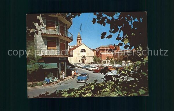 ALASSIO Savona Liguria IT Piazza San Francesco Platz St. Franz