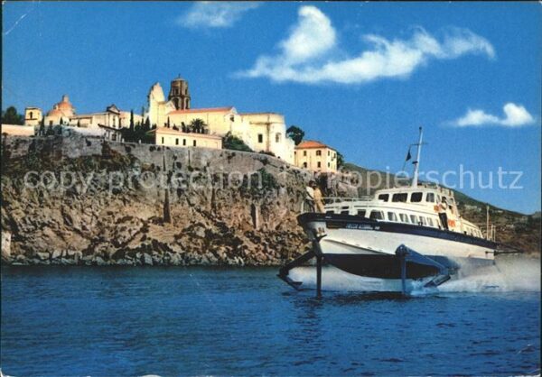 Lipari Isole Eolie Castello-la Cattedrale L_Aliscafo in ar