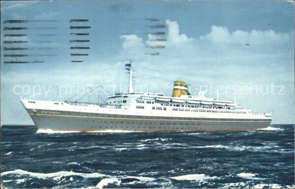 Dampfer Oceanliner S.S. Statendam