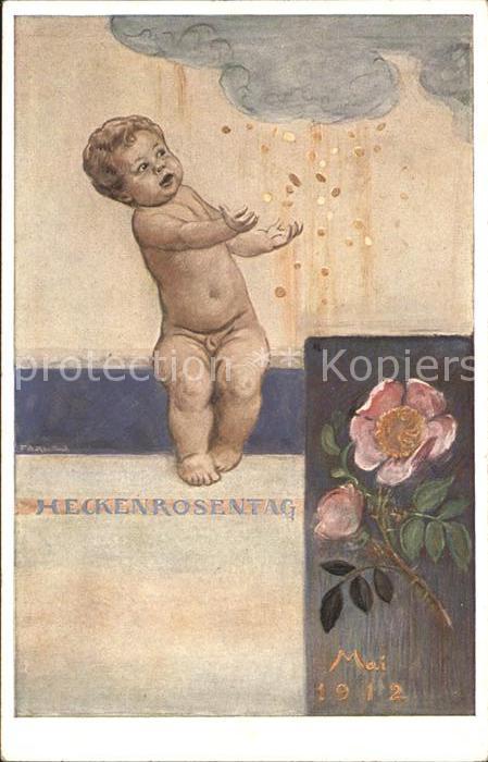Kaulbach F. A. Heckenrosentag Heckenrose München Mai 1