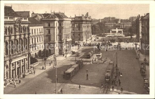 Strassenbahn Schwarzenbergplatz Wien