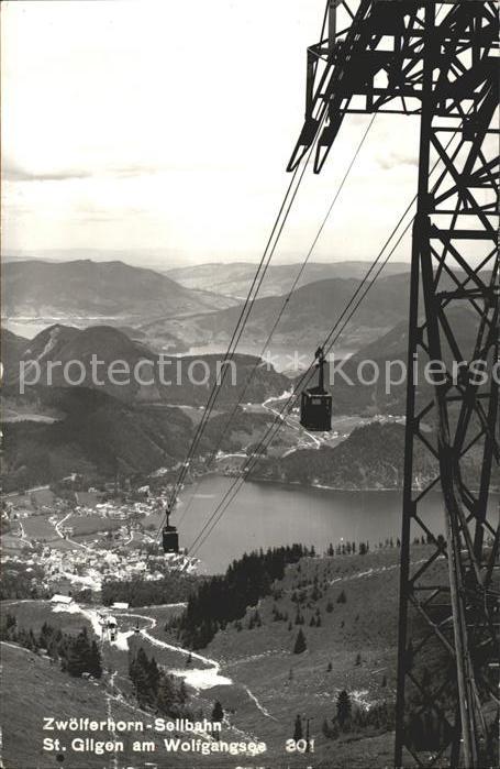 Seilbahn Zwölferhorn St. Gilgen am Wolfgangsee