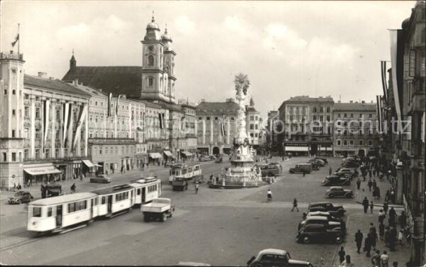 Strassenbahn Linz an der Donau Hauptplatz