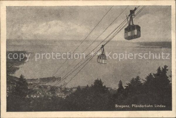 Seilbahn Pfänderbahn Lindau Bregenz