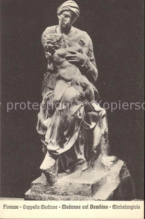 Skulpturen Madonna col Bambino Michelangelo Cappel