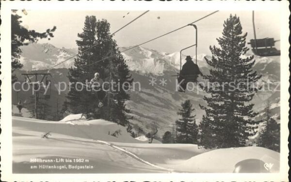 Sessellift Höllbrunn Hüttenkogel Badgastein