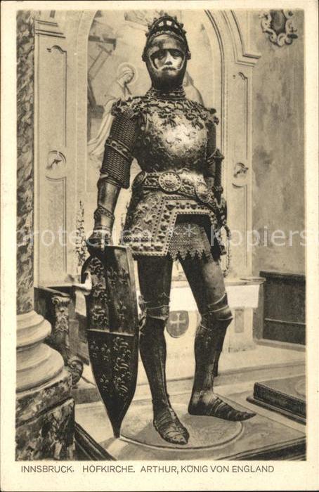 Rittertum Mittelalter Innsbruck Hofkirche Arthur König von En