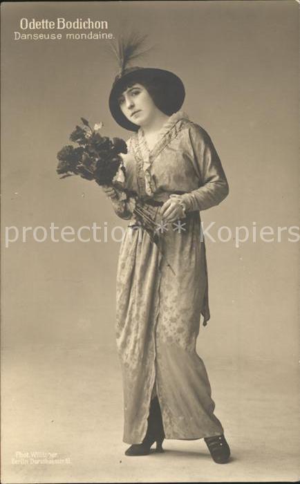 Persoenlichkeiten Odette Bodichon Danseuse mondaine
