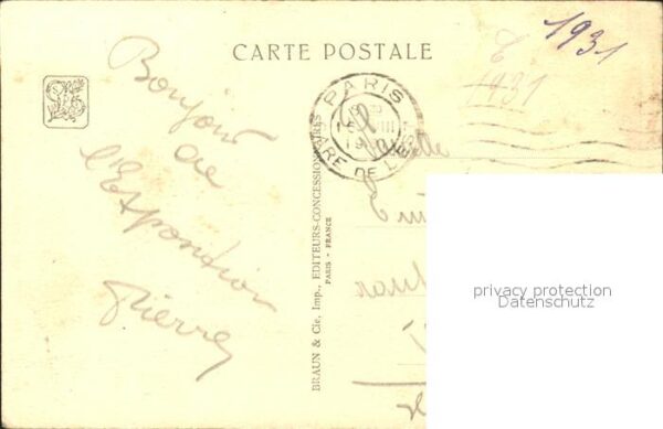Exposition Coloniale Paris 1931 Section Algerie – Bild 2