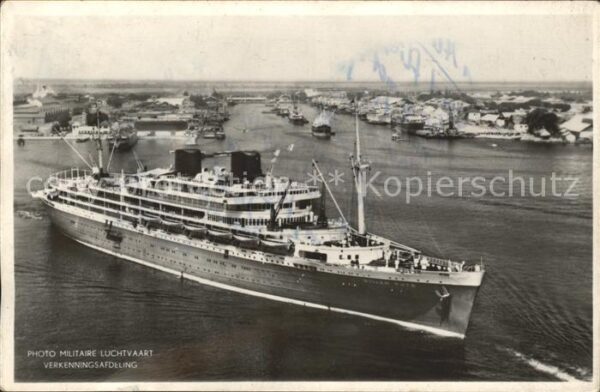 Dampfer Oceanliner M.S. Willem Ruys