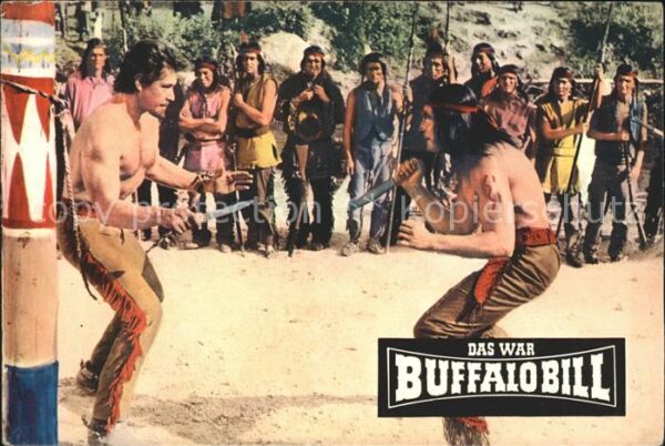 Kino Film Das war Buffalo Bill Gordon Scott Kampf