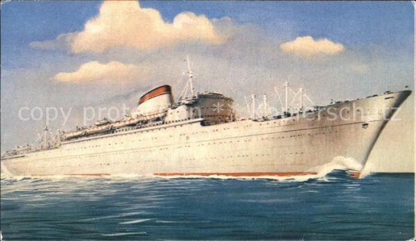 Dampfer Oceanliner M/N Donizetti Rossini Verdi