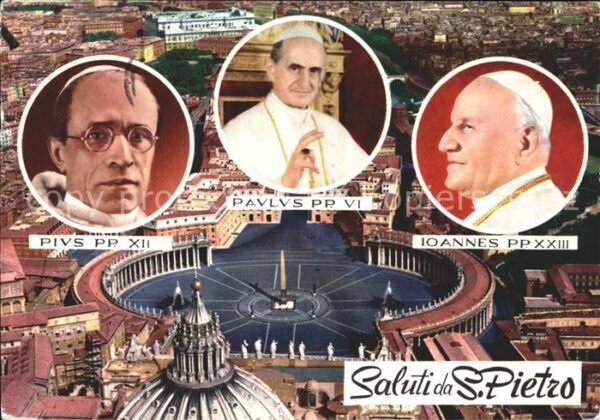 Papst Ioannes PP XXIII Paulus PP VI Pius PP X