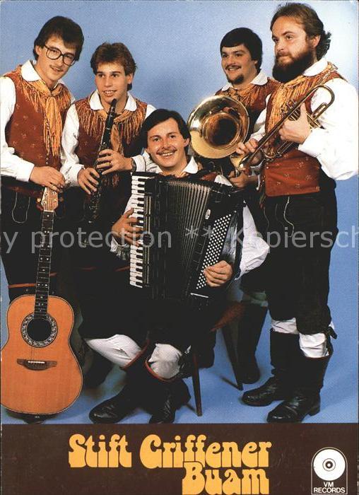Musikanten Stift Griffener Buam Kärnten Akkordeon