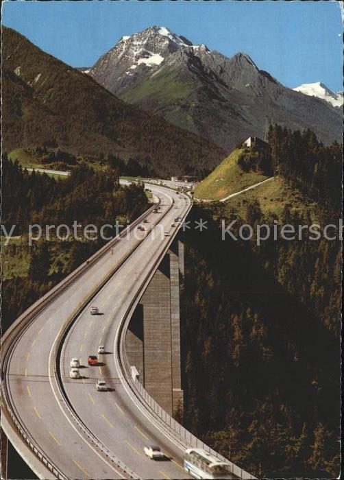 Autobahn Brenner Schöneberg Europabrücke Habicht