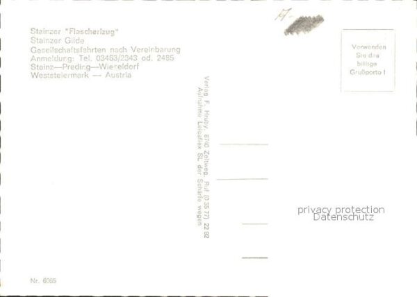 Lokomotive Stainzer-Flascherlzug – Bild 2