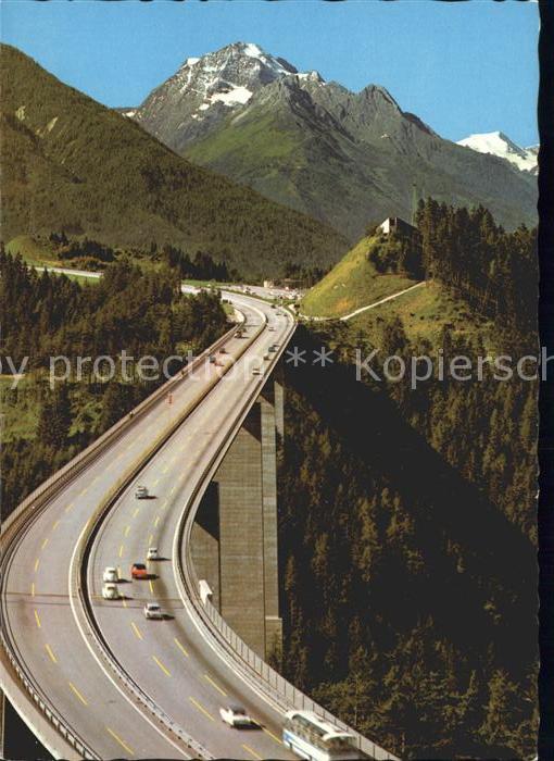 Autobahn Brenner Schönberg Europabrücke Habicht