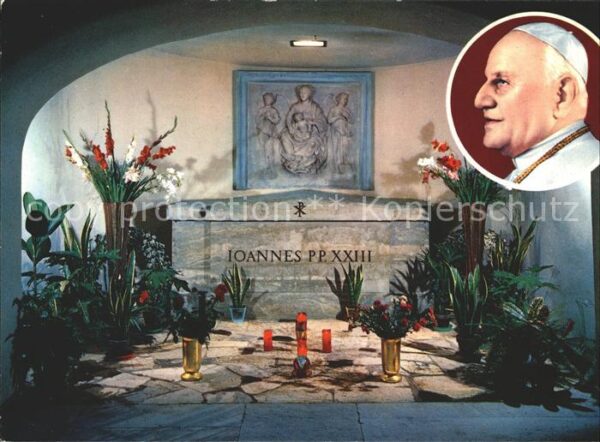 Papst Tomba Papa Giovanni XXIII Basilica S. P