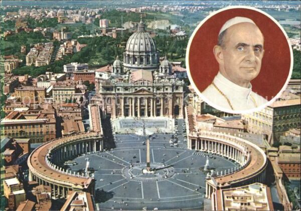 Papst Paul VI. Roma S. Pietro