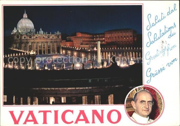 Papst Paul VI. Vaticano
