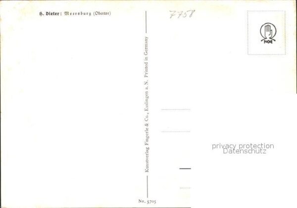 Dieter Hans Meersburg Obertor Nr. 5705 – Bild 2